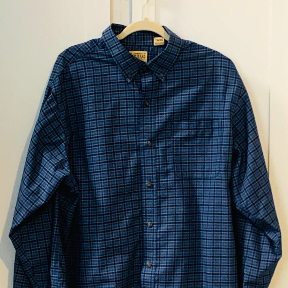 Mens Redhead Wrinkle Free XL Long Sleeve